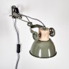 Orny Vägglampa Grön, Trä ljus, 1-ljuskällor