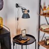 Orny Vägglampa, Läslampa Grått, Trä ljus, 1-ljuskällor
