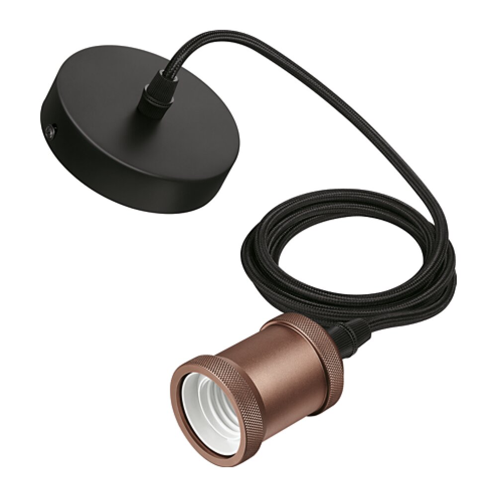 Philips Lampor Cord Pendelbelysning Svart, 1-ljuskällor main product photo