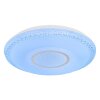 Globo KLEMENS Taklampa LED Vit, 2-ljuskällor, Fjärrkontroll, Färgväxlare