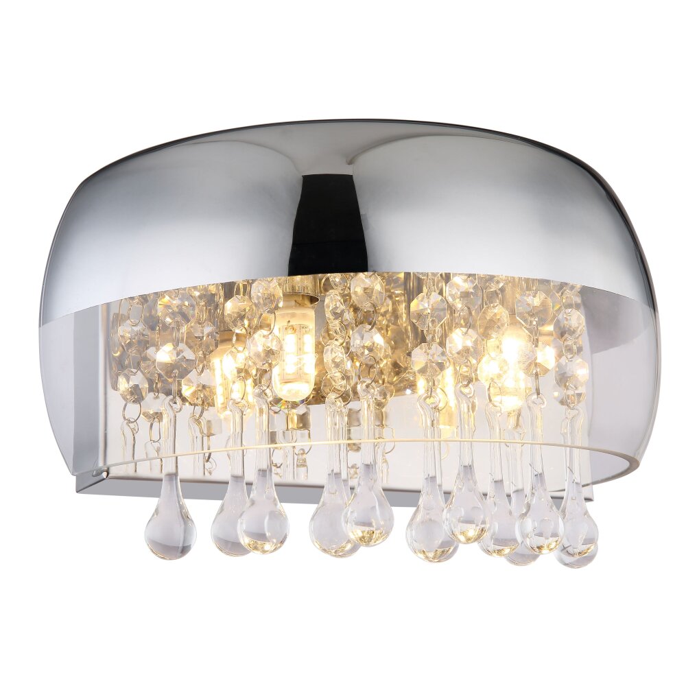Globo KALLA Vägglampa Krom, 2-ljuskällor main product photo