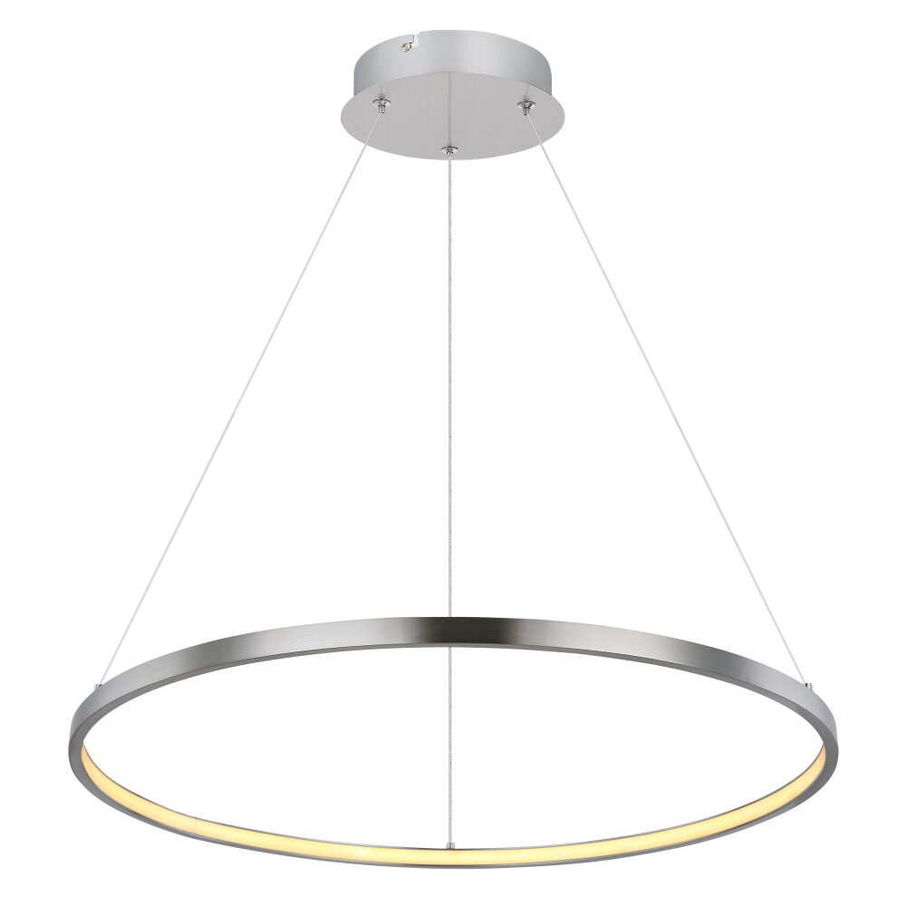 Globo RALPH Pendellampa LED Nickel matt, 1-ljuskällor main product photo
