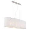Globo NEMMO Pendellampa, Pendelbelysning Silver, 3-ljuskällor