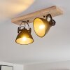 Svanfolk Taklampa, Takstrålkastare Trä ljus, 2-ljuskällor