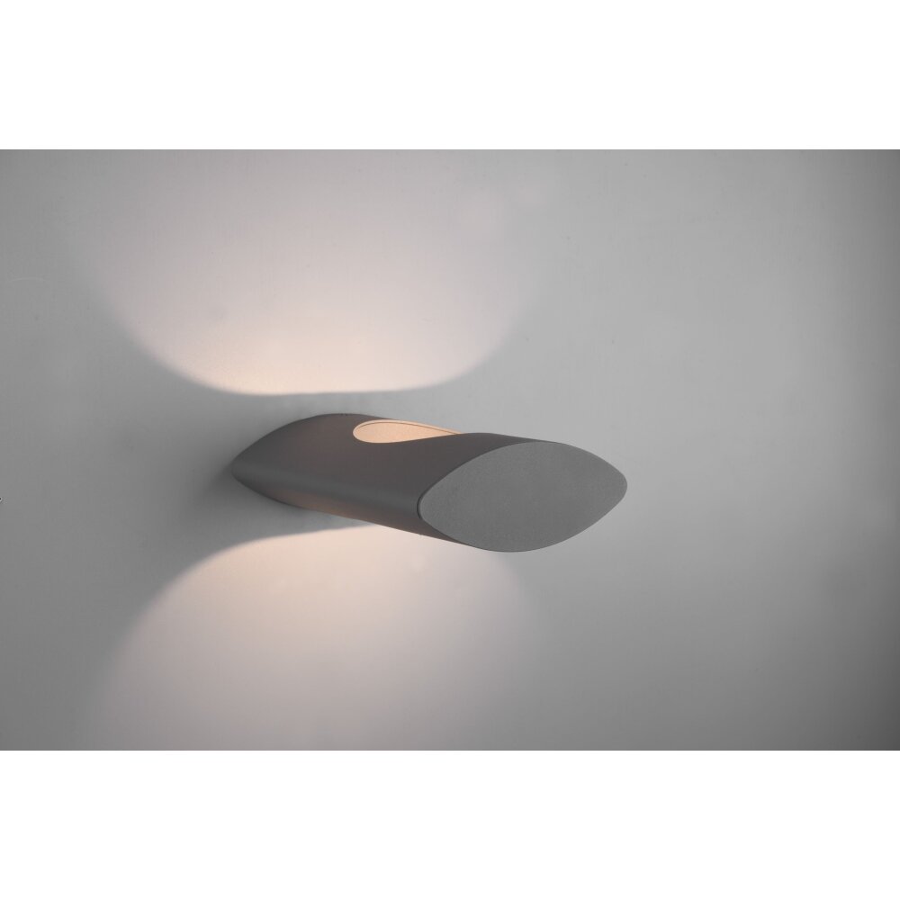Trio Lampor Katun vägglampa utomhus LED Antracit, 1-ljuskällor main product photo