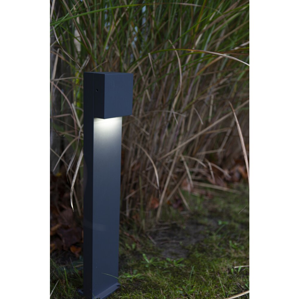 Lutec Lampor GEMINI gångvägslampa LED Antracit, 1-ljuskällor main product photo
