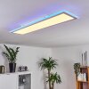 Mota Taklampa, Panel LED Vit, 1-ljuskällor, Fjärrkontroll, Färgväxlare