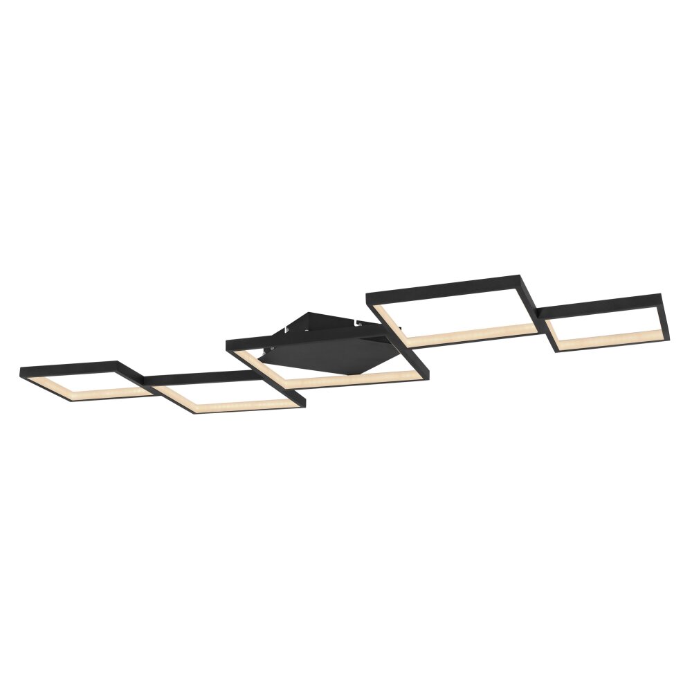 Globo KURIO Taklampa LED Svart, 1-ljuskällor, Fjärrkontroll main product photo