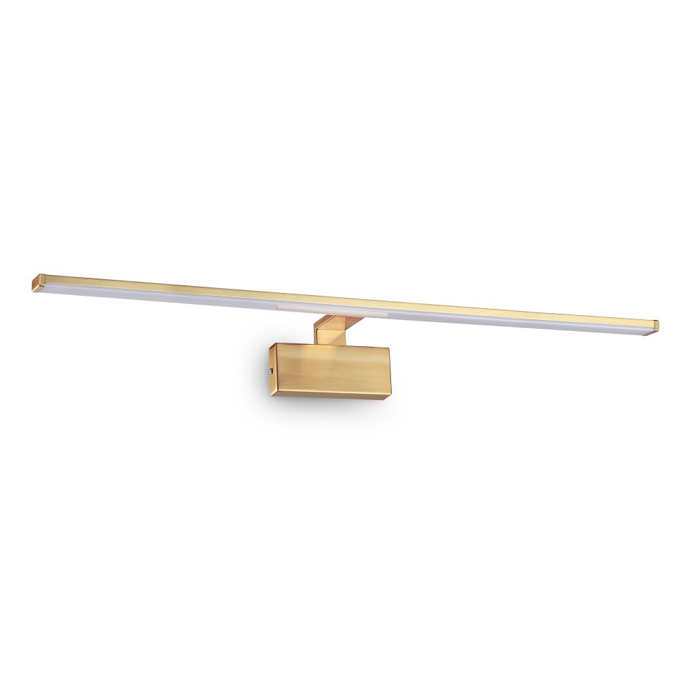 Ideallux ALMA Vägglampa LED Mässing, 1-ljuskällor main product photo