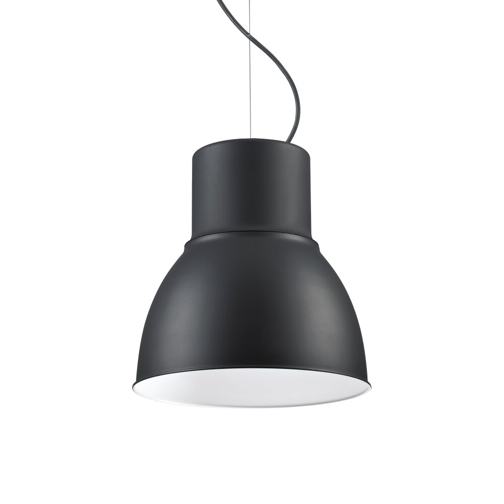 Ideallux BREEZE Pendelbelysning Svart, Vit, 1-ljuskällor main product photo