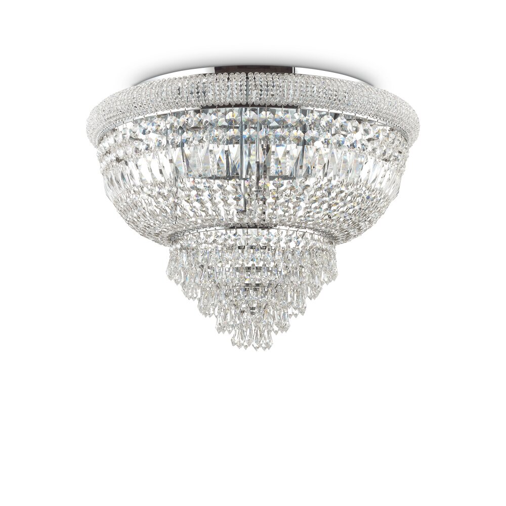 Ideallux DUBAI Taklampa Krom, 24-ljuskällor main product photo