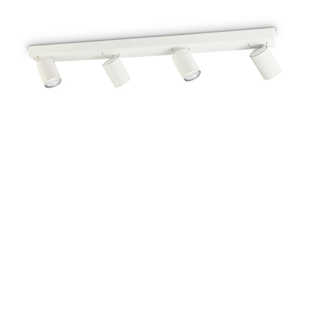 Ideallux RUDY Taklampa Vit, 4-ljuskällor main product photo