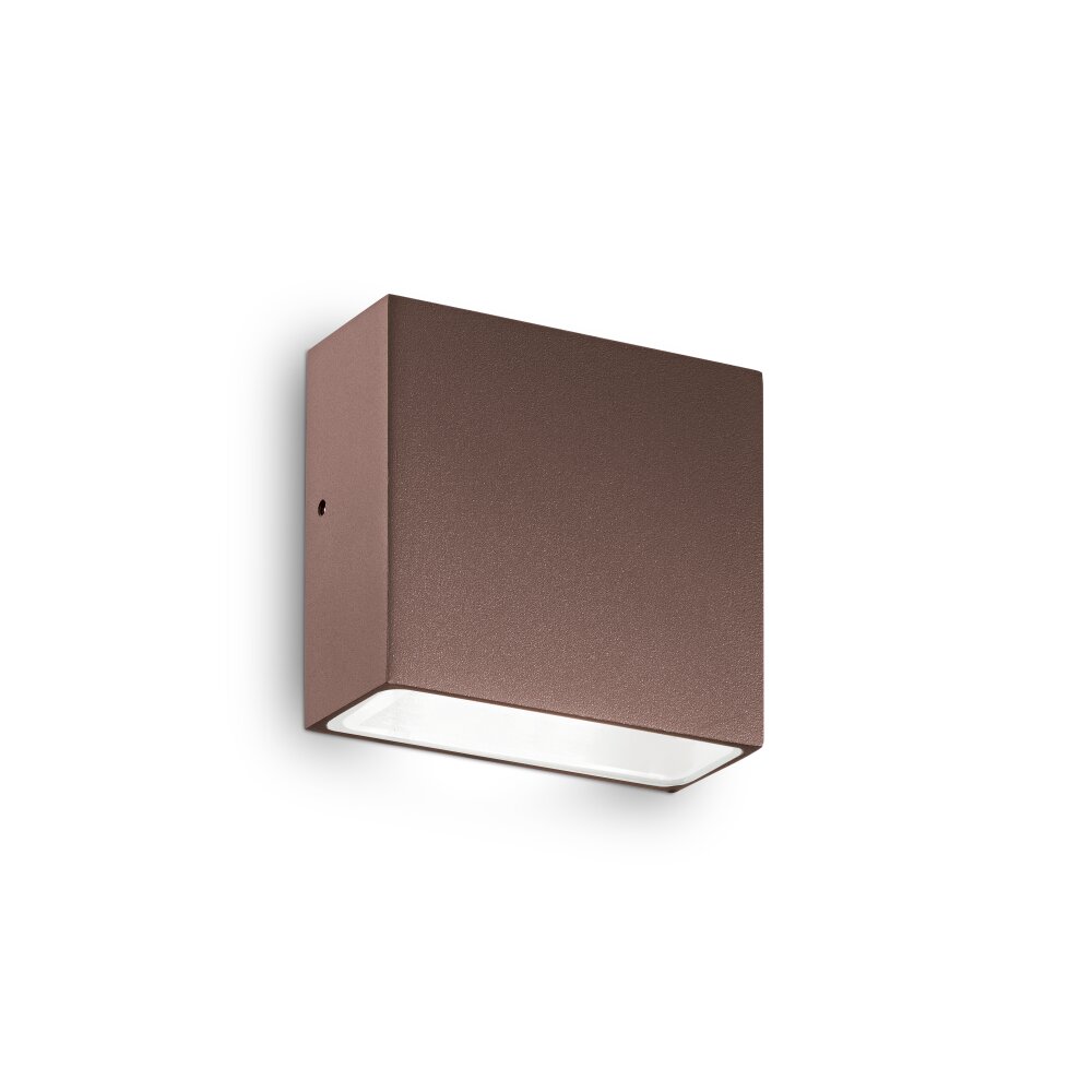 Ideallux TETRIS-1 vägglampa utomhus Kopparfärg, 1-ljuskällor main product photo
