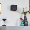 Fulufo Vägglampa LED Kopparfärg, Svart, 1-ljuskällor