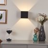 Fulufo Vägglampa LED Kopparfärg, Svart, 1-ljuskällor