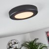 Canditas Taklampa, Panel LED Svart, 1-ljuskällor