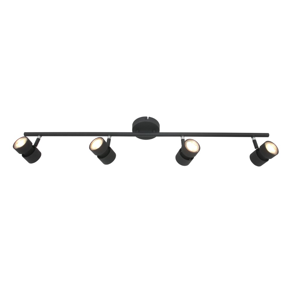 Steinhauer Natasja Taklampa LED Svart, 4-ljuskällor main product photo