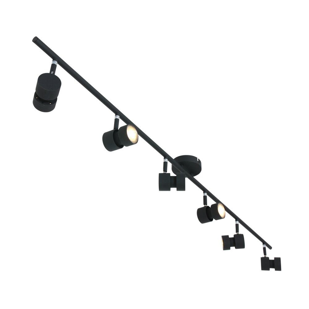 Steinhauer Natasja Taklampa LED Svart, 6-ljuskällor main product photo