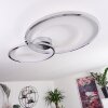 Tuzik Taklampa LED Krom, 1-ljuskällor