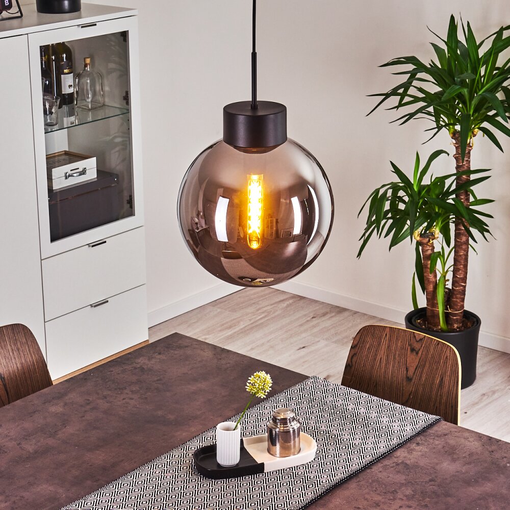Cumuato Pendellampa Svart, 1-ljuskällor main product photo