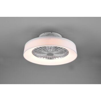 Reality Farsund Takfläkt med belysning LED Vit, 1-ljuskällor, Fjärrkontroll Reality Farsund Takfläkt med belysning LED Vit, 1-ljuskällor, Fjärrkontroll