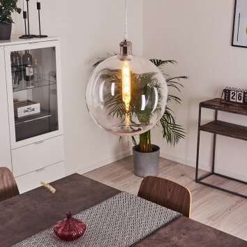 Lololo Pendellampa Färg i rostfritt stål, 1-ljuskällor