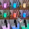 Chilar Bordslampa utomhus LED Svart, Vit, 1-ljuskällor, Fjärrkontroll, Färgväxlare