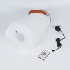 Chilar Bordslampa utomhus LED Brun, Vit, 1-ljuskällor, Fjärrkontroll, Färgväxlare
