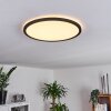 Boyero Taklampa, Panel LED Svart, 1-ljuskällor