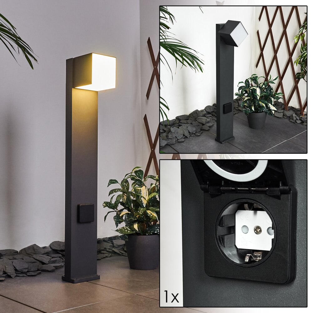 Swanek gångvägslampa LED Antracit, 1-ljuskällor main product photo
