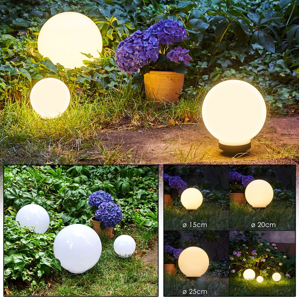Campinas Utomhusbelysning, Golvlampa, Jordspets LED Svart, Vit, 1-ljuskällor main product photo
