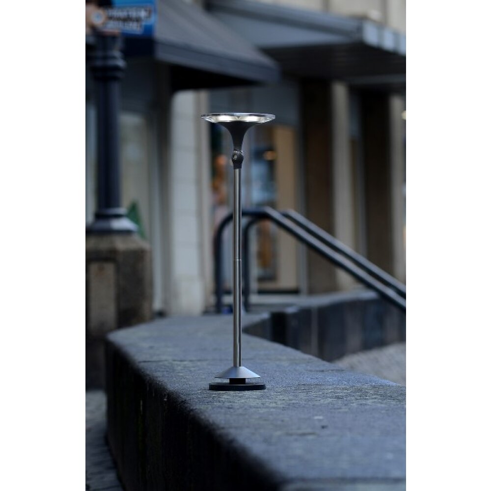 Lutec Lampor KIWA gångvägslampa LED Krom, Svart, 6-ljuskällor main product photo