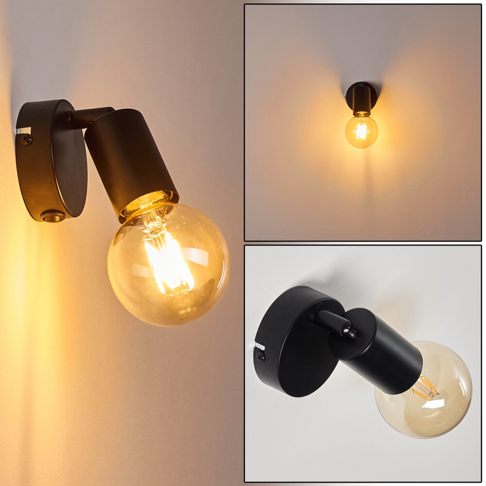 Maidford Vägglampa Svart, 1-ljuskällor main product photo