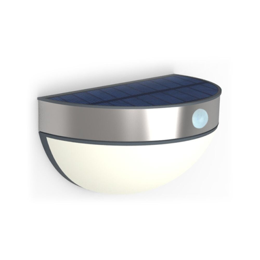 Lutec Lampor BRICK Husnummer belysning, Vägglampa LED Rostfritt stål, 1-ljuskällor, Rörelsedetektor main product photo