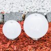 Abrela kullampa LED Färg i rostfritt stål, 2-ljuskällor