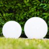 Abrela kullampa LED Färg i rostfritt stål, 2-ljuskällor