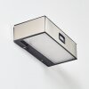 Attu Husnummer belysning, Vägglampa LED Nickel matt, 1-ljuskällor