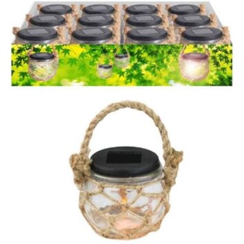 Globo 1 dekorativ belysning, lykta, Solcellslampa, Bordslampa LED Klart, 1-ljuskällor