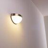 Basra Husnummer belysning, Vägglampa LED Krom, 1-ljuskällor