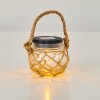 Maastricht dekorativ belysning, lykta, Solcellslampa, Bordslampa LED Klart, 1-ljuskällor