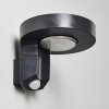 Townsville Husnummer belysning, Vägglampa LED Svart, 1-ljuskällor, Rörelsedetektor