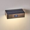 Attu Husnummer belysning, Vägglampa LED Nickel matt, 1-ljuskällor, Rörelsedetektor