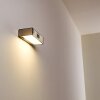 Attu Husnummer belysning, Vägglampa LED Nickel matt, 1-ljuskällor, Rörelsedetektor