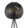 Globo SOLAR dekorativ belysning, Solcellslampa LED Svart, 1-ljuskällor