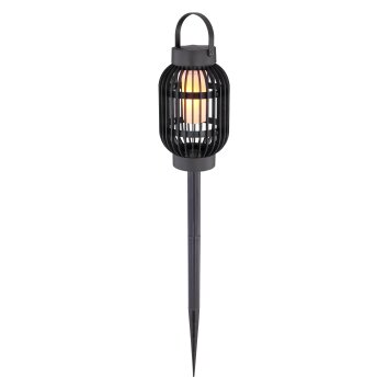 Globo dekorativ belysning, Solcellslampa LED Svart, 1-ljuskällor