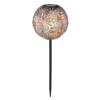 Globo SOLAR dekorativ belysning, kullampa, Solcellslampa LED Silver, 1-ljuskällor