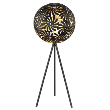 Globo SOLAR dekorativ belysning, kullampa, Solcellslampa LED Svart, 1-ljuskällor