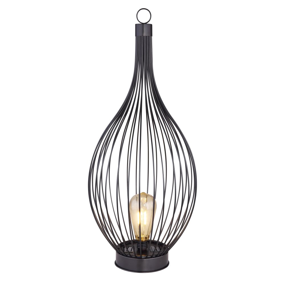 Globo SOLAR dekorativ belysning, lykta LED Svart, 1-ljuskällor main product photo