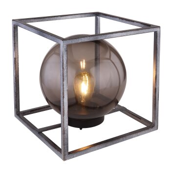 Globo SOLAR dekorativ belysning, Solcellslampa LED Silver, 1-ljuskällor