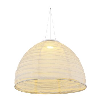 Globo SOLAR dekorativ belysning, Solcellslampa LED cremefärgad, 1-ljuskällor